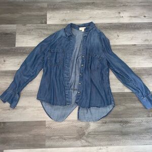 Cloth & Stone jean shirt